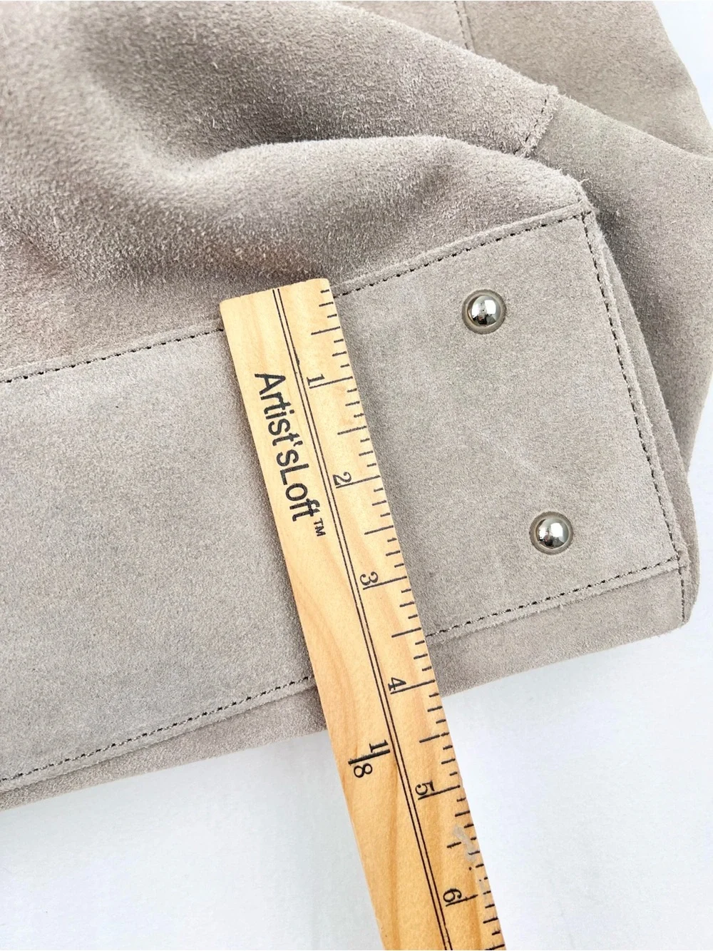 M.I.L.A. Luxe Bag | Suede | Taupe Beige | Tote Shoulder Bag Modern Boho Luxury
